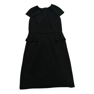 Adrianna Papell Sheath Dress Peplum Waist Sleeveless‎ Party Women's Size 10